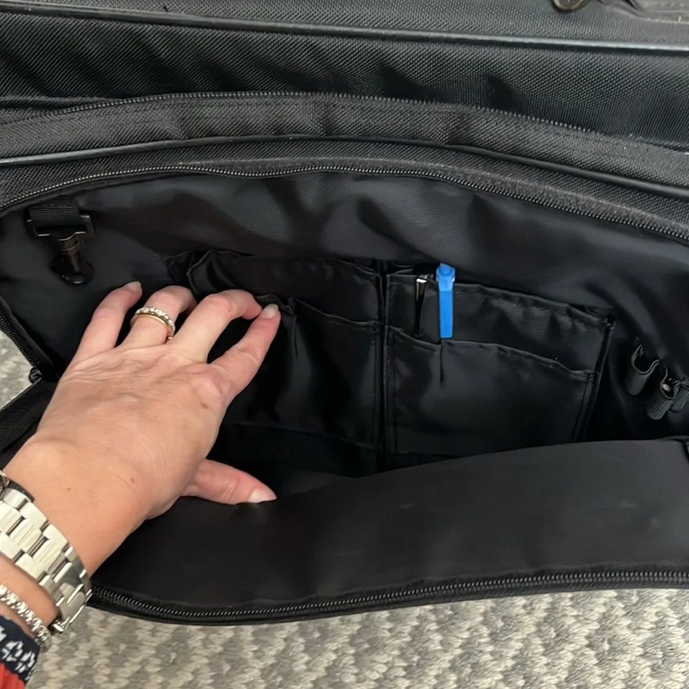 Black Laptop Bag Briefcase Computer Bag